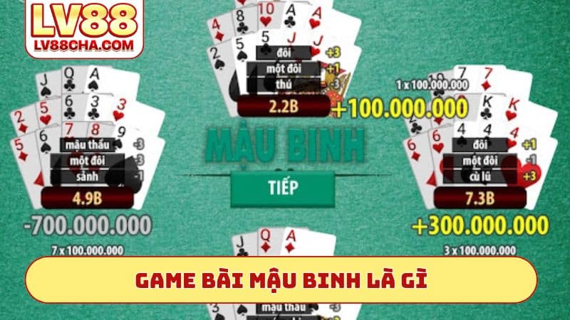 Game bài mậu binh là gì